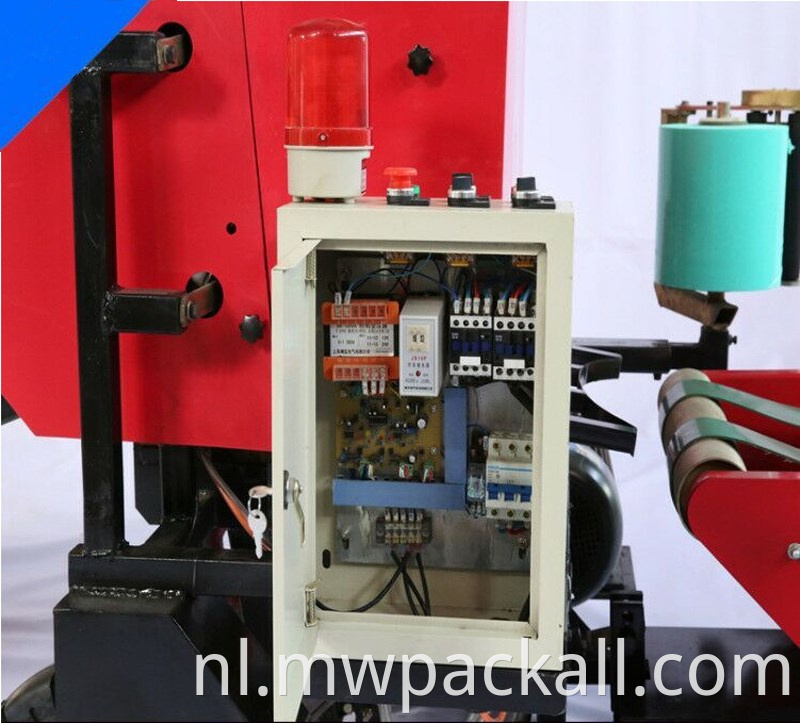 Grass Silage Baler Verpakking Machine/Silage Rijststro Ronde Bundling Machine/Corn Round Baler en Hay Baler
